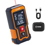 CIGMAN Laser Measure 80M, Pocket Laser Distance Measure with USB-C Rechargeable Battery, Compact Laser Measurement Tool for Area, Volume, Pythagorean & Front/Rear Reference