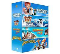 Cigognes et Compagnie + Happy Feet + Animaux & Cie + Drôles d'Oiseaux - Coffret DVD