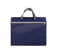 CIGPKLO Office Handbag Oxford Cloth Portable File Bag Conference Document Information Office Business Travel Waterproof Briefcase Laptop Briefcases