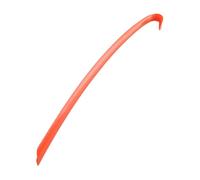 CIGPKLO Shoe Horn Portable Extra Long Shoe Horns Black Plastic Horn Spoon Shoehorn Lifter Flexible Shoes Accessorie(Orange)