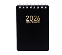 CIGPKLO Spiral Notebook Coil Notebook Workbook Sketching(Black)