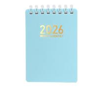 CIGPKLO Spiral Notebook Coil Notebook Workbook Sketching(Blue)