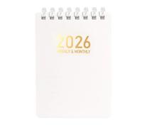 CIGPKLO Spiral Notebook Coil Notebook Workbook Sketching(White)