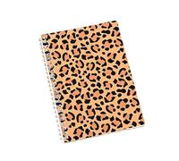 CIGPKLO Spiral Notebook Leopard Print Series Sticker Coil Notebook(Style 4)
