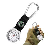 CIGTSICO Multifunctional Clip on Carabiner FOB Watch, Clip on Carabiner Luminous Face FOB Watch for Doctors Nurses Paramedics Chefs Sport Men Women