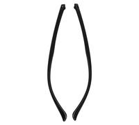 Ciieeo 1 Pair Black Plastic Eyeglass Temple Replacement Arms, No Screw Quick-fix Glasses Arm Repair for Sunglasses, Sturdy Eyewear Frame Temples Suitable for Everyday Use