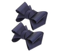 Ciieeo 1 Pair Bow Shoe Clips Shoe Charms Beautiful Stunning Look Cloth Pvc Easy to Match Not Easy to Break for Women Daily Life Dinner Party