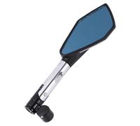 Ciieeo 1 Pair Motorcycle Handlebar Reversing Mirror Lightweight Modified Rearview Mirror for Motorcycles Cruisers and Atvs Easy Installation Silver Reflector Design