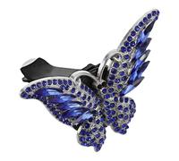 Ciieeo 1 Set Bling Car Air Vent Clip Rhinestone Butterfly Air Freshener for Women Chic Car Decoration Accessories Durable Alloy with Protective Feature Cute Interior Decor