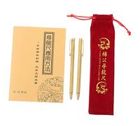 Ciieeo 1 Set Retractable Brass Dowsing Rods Set Portable Water Seeking Rods for Outdoor Ghost Hunting and Treasure Finding High Grade Divining Tools with Excellent Craftsmanship