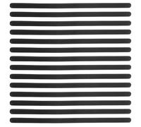 Ciieeo 10 Pairs Black Silicone Glasses Temple Sleeves 1Mm Grooved Anti-Slip Eyewear Retainers for Comfortable Fit while Driving and Exercising