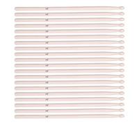 Ciieeo 10 Pairs Khaki Wood Drumsticks for Beginners with Comfortable Grip and Versatile Use for Snare Drum Practice and Solo Performers
