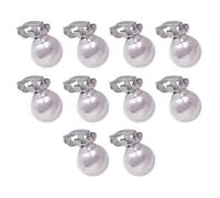Ciieeo 10 Pcs Mini Pearl Hair Clips for Plastic Braid Hair Clips to Highlight Appearance Charming and Elegant Accessories for Everyday Use