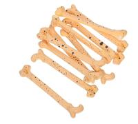 Ciieeo 10 Pcs Realistic Design Mini Fake Bones Human Skull Bones Made of Abs for Halloween Party Supplies Versatile for Parent Imaginative Play
