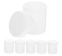 Ciieeo 10-Piece 100ml Medicine Bottle Organizer Lid Daily Dose Storage Case for Travel and Home Use for Pills and Capsules
