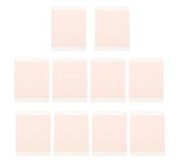 Ciieeo 10 Sheets Nose Shaping Stickers with Advanced Shaping Technology, Invisible Self-adhesive Nasal Wing Strips for Daily Use, Breathable Fiber and Plastic Material for Effective Nose