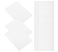 Ciieeo 100 Sheets Laminate Sheets Self-Adhesive Laminating Film 5x7 Inch PVC Bubble-Free Easy to Apply Silicone Oil Photo Protection for Office Use