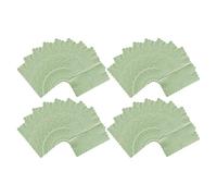 Ciieeo 100pcs Decorative Paper Napkins Scalloped Cocktail Napkin Disposable Convenient 2-ply Virgin Wood Pulp Paper for Outdoor Party Tea Elegant Rustic Boho Spring Holiday