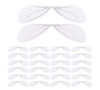 Ciieeo 100pcs Dragonfly Wings Charm for Women DIY Earring Jewellery Making | Polyester, Lightweight and Skinfriendly, Nature Inspired Delicate Design, for Home Crafts