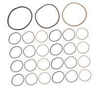 Ciieeo 100pcs Elastic Hair Ties for Braids and Thick Hair with Secure Hold Wide Range of Uses Sturdy Rubber Material Bands for Women and Girls for Birthdays and Dates