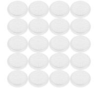 Ciieeo 100pcs Flower-shaped Lash Glue Holder with Pvc Material and Lightweight Design, Spill Prevention False Eyelash Grafting Palette for Lash Artists, for Mobile and Salon Use