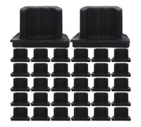 Ciieeo 100pcs Micro USB Silicone Dust Cover Black, Stretchable Soft Silicone Port Stopper for Smartphones and Tablets, Travel Friendly and Sweat Proof Dust Cap Minimizes Cleaning