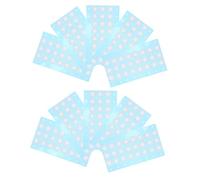 Ciieeo 100pcs Mushroom Cultivation Filter Discs Sterile Breathable Ventilation Jar Lids for Monotubs Mycology Kits with Microporous Adhesive Patches for Sterile Spawn Jars