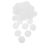Ciieeo 100pcs Thick Pure Cotton Oval Makeup Remover Pads Double-sided Facial Cleansing Rounds White Skin Care Tools for Sensitive Skin