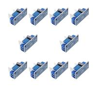 Ciieeo 10pcs Adjustable Voltage Regulator Module Dc-dc Step-down Converter Board with Wide Input Range High-efficiency Buck Converter for Car and Home DIY Power Supply Projects