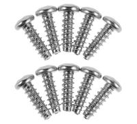 Ciieeo 10pcs Clipper Housing Screws Replacement Trimmer Shell Fixing Screws for Electric Maintenance Compatible with Wahl Silver