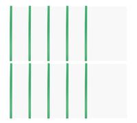 Ciieeo 10pcs Document A4 Rod Clamps File Folder 12.18x8.14x0.31in Non-Slip Draw Rods Anti-Splashing Surface Office File Organizer for Enterprises and Schools