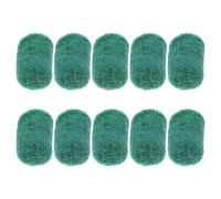 Ciieeo 10pcs Green Felt Column Saxophone Key Positioning Tool 8x11mm Lightweight Felt Pillars for Saxophone Repair and Maintenance Accessories