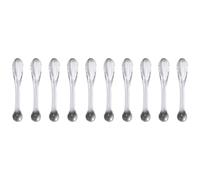Ciieeo 10pcs Makeup Spatulas Plastic Facial Cream Sticks Integrated Design Abs Material for Applying Facial Masks and Skincare