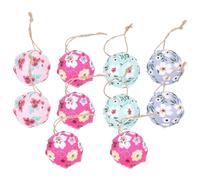 Ciieeo 10pcs Mothers Day Decorations, Mothers Day Hanging Balls Ornaments Foam Ball Pendants Flower Bulb Bauble Mothers Day Tree Ornaments for Home Spring Summer, 42143ER4Q07K0621EI4A