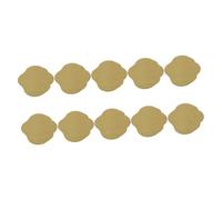 Ciieeo 10pcs Portable Green Navel Patches 15x20cm for Obesity Group Supply, Small Self-Adhesive Household Belly Stickers for Tummy Use