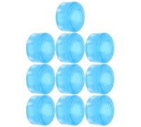 Ciieeo 10pcs Pu Roller Skate Shock Absorbers 95a Hardness Blue Quad Skate Parts Increase Grip Versatile Surface Adaptation for Outdoors Uneven Roads