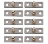 Ciieeo 10pcs Sliding Door Floor Guide Anti-Swing Floor Mount Quiet Performance Quick Assembly Copper and Iron Material for Sliding Door Styles in Shared Living Spaces with 8mm Shaft