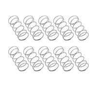 Ciieeo 10pcs Stainless Steel Poultry Water Bowl Spring Replacement for Automatic Water Bowl System with Stable Valve Reset Action and Enhanced Durability, Suitable for Farm Use, 0.5mm