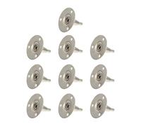 Ciieeo 10pcs Zinc Alloy Hanging Wire Round Codes for Picture Hanging Wire Rope Suspension Clips for Professional Wall Art Display Heavy Duty Hangers for Home and Gallery Use