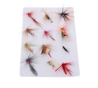 Ciieeo 12pcs Bionic Caterpillar Fishing Lures Artificial Topwater Hooks Fake Bait for Carp Trout Lake Fishing Supplies Random Color