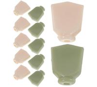 Ciieeo 12pcs Guitar Tuning Peg Caps Replacement for Classical Acoustic Electric Guitar Tuner Machine Heads Knobs Green Creamy Yellow