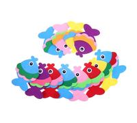 Ciieeo 12pcs Non-woven Tropical Fish Wall Decor Ocean-themed Fish-shaped Ornaments for Classroom Hallway Store Party Coastal Nautical Under the Sea Hanging Decorations