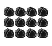Ciieeo 12pcs Shelving Assembly Buckles Closet Connector Practical Easy to Install Plastic Black for Simple Assembly in Home Wardrobes Pet Cage Storage