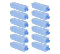 Ciieeo 12pcs Small Fan Ice Packs Reusable Cooler Ice Packs Pe Material and Extended Cold Retention, Portable Freezer Blocks for Refrigerator and Air Conditioner Fan, for Travel