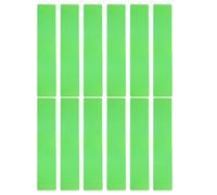 Ciieeo 12PCS Soccer and Tennis Court Line Markers, Green Flat Rectangular Field Spot Marking Mats, Football and Sports Ground Boundary Marker Kit for Outdoor Training