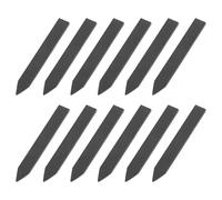 Ciieeo 12pcs Stone Garden Stakes Plant Markers for Balcony and Planting Scenarios 6' Slate Natural Rock Waterproof Weatherproof Garden Labels Sustainable Gardening