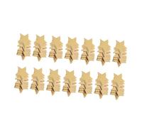 Ciieeo 14pcs Double Mirror Gold Star Garland Banner Long Glitter Hanging Pendant Decoration for Wedding Bridal Shower Birthday Party Window Wall