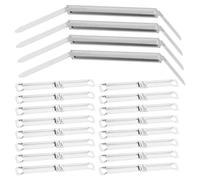 Ciieeo 150pcs Binders Clips Notebook Binder Clip Metal with Smooth Surface Large Capacity Convenient Storage Silver for School and Home Use