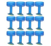Ciieeo 15pcs Garden Bottle Sprinkler Nozzle Set, Blue Plastic Watering Bottle Spout with Mister Function for Home Gardening and Plant Irrigation