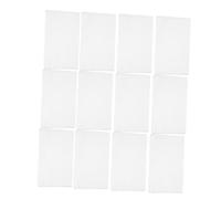 Ciieeo 16pcs Card Sleeves Plastic Protectors for Id Playing Card Covers Case Holder Sleeves